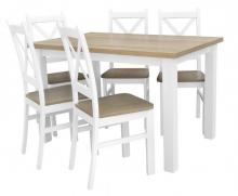 Stół z krzesłami do salonu - przekonaj się na BirdMeble.pl